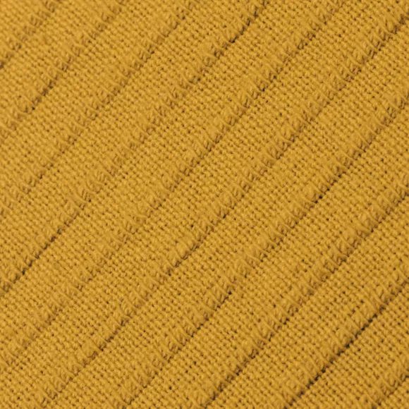Rechthoekige kussenhoes geweven katoen (30 x 50 cm) Léa Saffraangeel