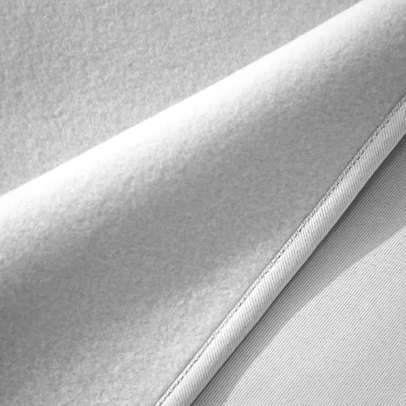 Halbverdunkelnder Thermovorhang (140 x 280 cm) Calore Hellgrau
