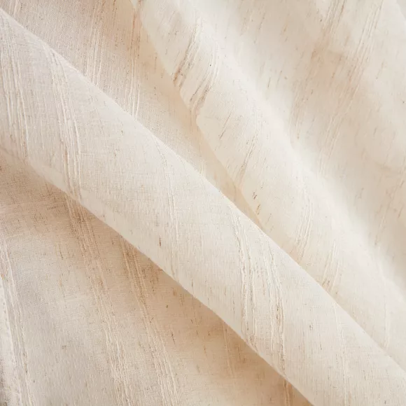 Visillo con cinta fruncida (280 x 240 cm) Théo Beige
