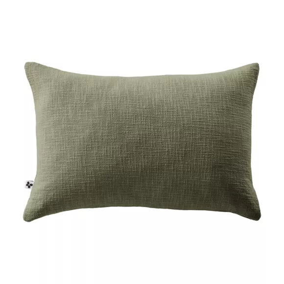 Cojín rectangular algodón (40 x 60 cm) Sixtine Verde romero 