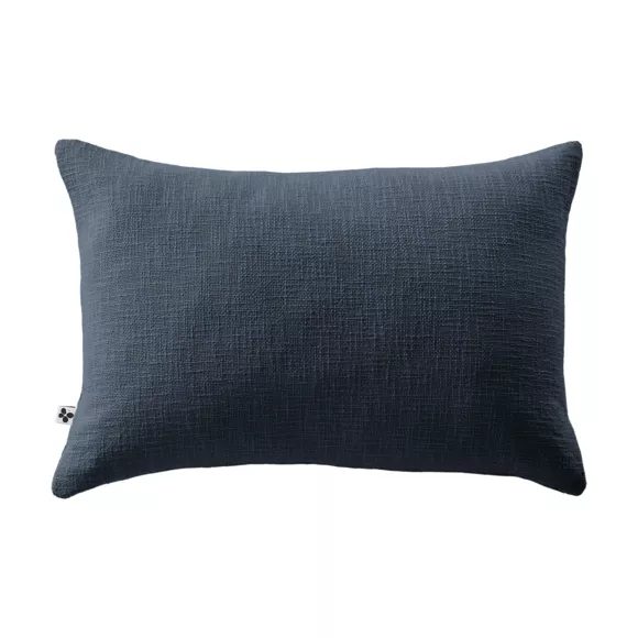 Cojín rectangular algodón (40 x 60 cm) Sixtine Azul noche