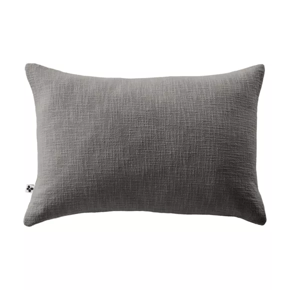Cojín rectangular algodón (40 x 60 cm) Sixtine Gris oscuro 