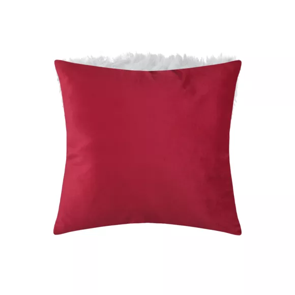 EDGARD COUSSIN VELOURS 40X40 ROUGE