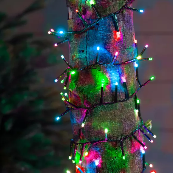 Lichtslinger 60 m 3000 LED kabel groen NewLuxe Pastelkleurig