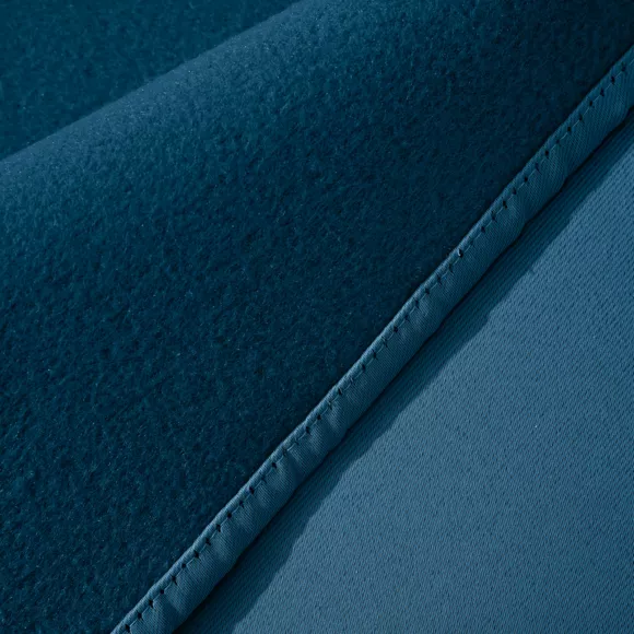 Halbverdunkelnder Thermovorhang (180 x 260 cm) Calore Petrolblau