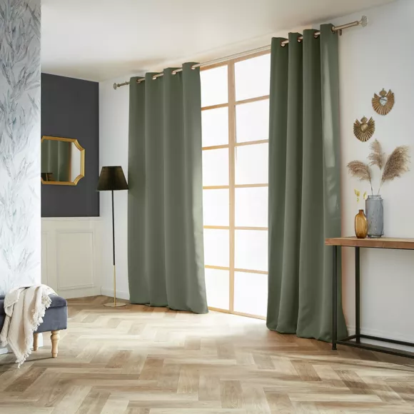Tenda oscurante (140 x 260 cm) Dark Verde cachi