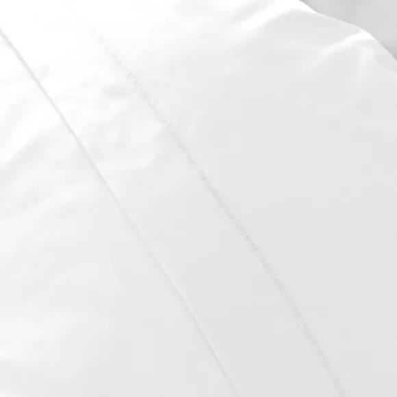 Funda nórdica de algodón percal (140 cm) Cali Blanca