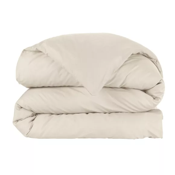 Dekbedovertrek percal katoen (280 x 240 cm) Cali Beige