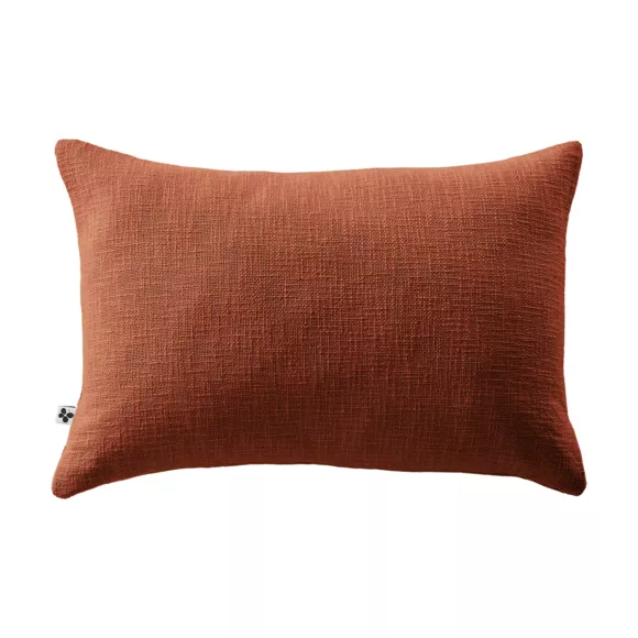 Cojín rectangular algodón (40 x 60 cm) Sixtine Terracota 