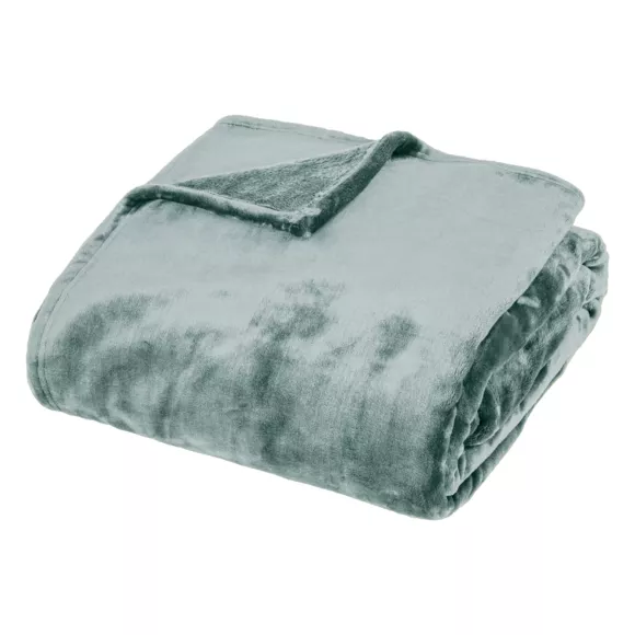 Plaid doux flanelle (180 x 230 cm) Cuddly Bleu
