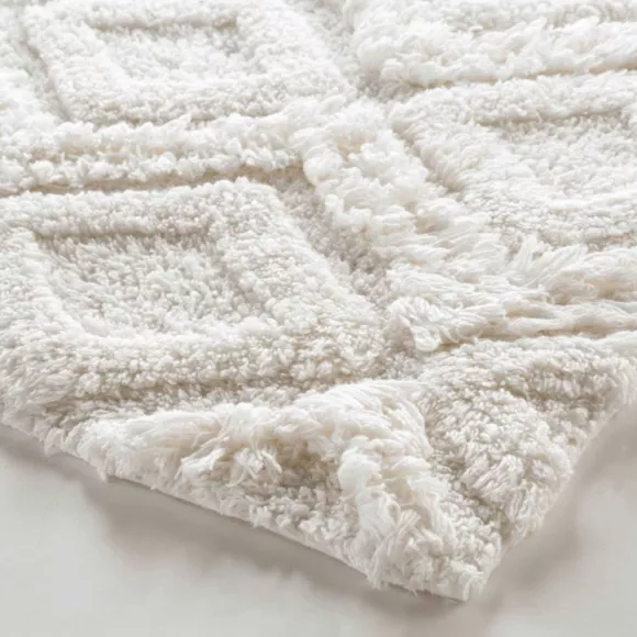 Alfombra  para el baño (80 cm) Ikatis Blanco