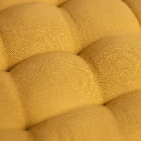 Matelas de sol gaze de coton (60 x 120 cm) Gaïa Jaune safran