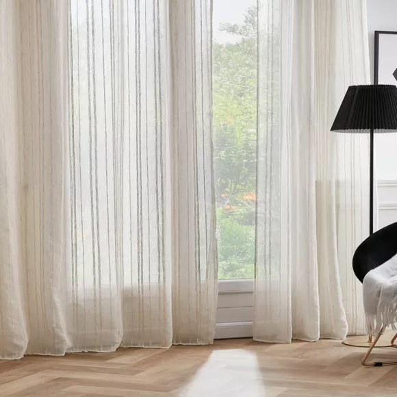 Visillo con ojales (180 x 240 cm) Théo Beige