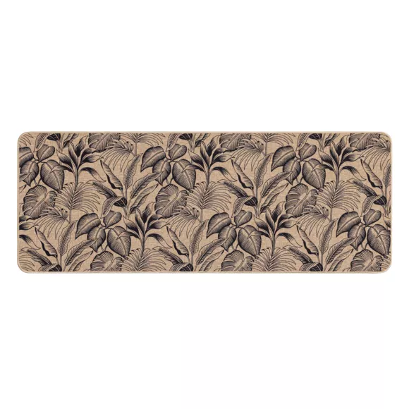 Antislip geweven tapijt (45 x 120 cm) Stylis Zwart