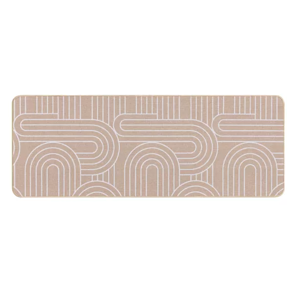 Tapis Rectangle (45 x 120 cm) Modul Blanc, TissŽ ImprimŽ