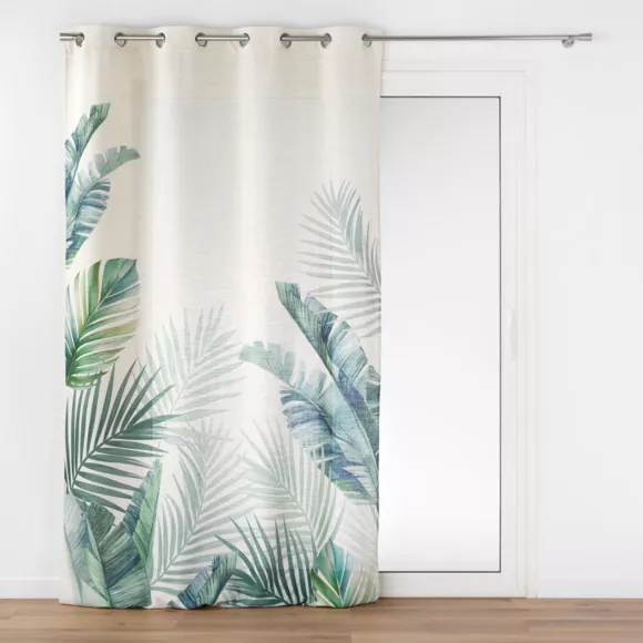 Rideau ˆ Oeillets (140 x 260 cm) Native, Polyester & Lin