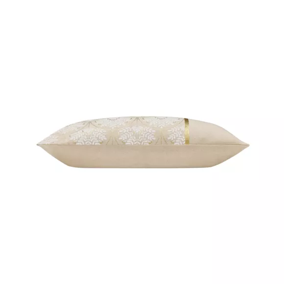 Rechthoekig katoenen kussen (30 x 50 cm) Majestia Beige
