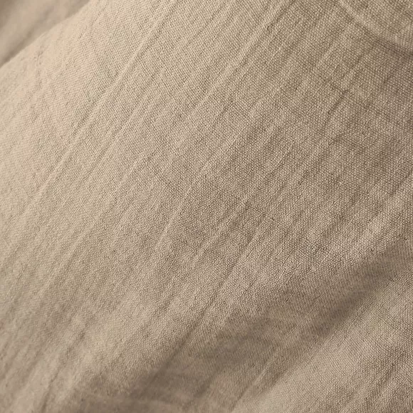 Tenda garza di cotone regolabile (140 x max 300 cm) Gaïa Marrone corda