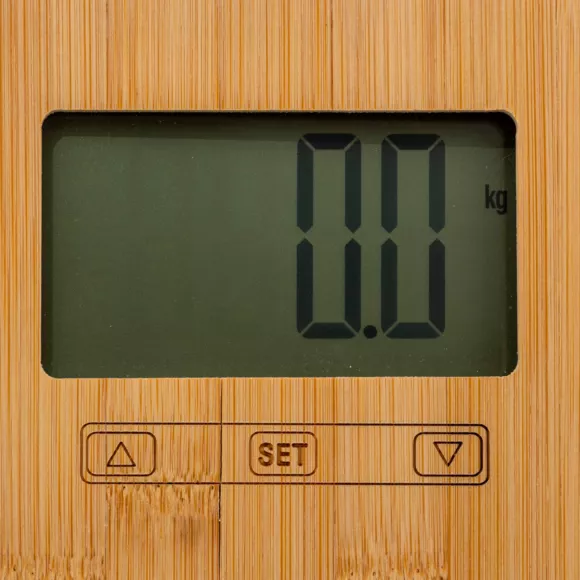 Elektronische Personenweegschaal Impedantiemeter Bamboe