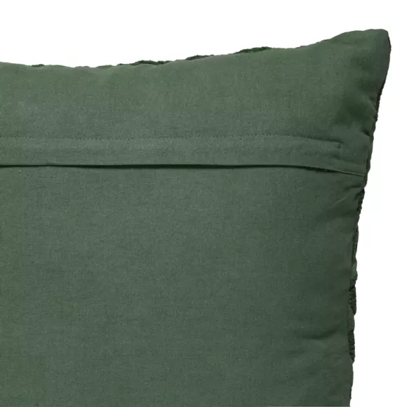 Cojín cuadrado de gasa de algodón (50 x 50 cm) Letho Verde tilo