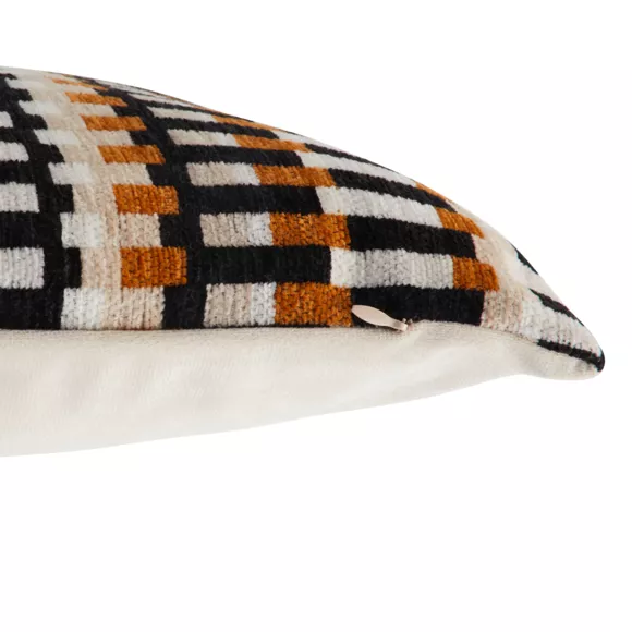 Cojín rectangular bordado (30 x 50 cm) Jangwa Beige