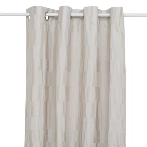 Rideau tissé (140 x 260 cm) Leyna Beige