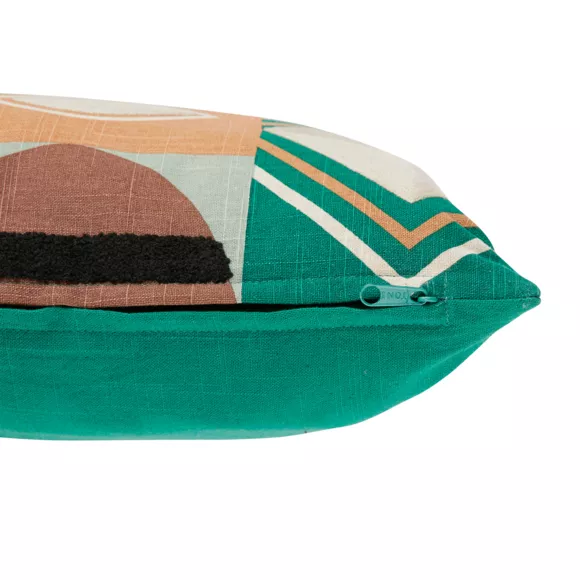 Cojín rectangular bordado (30 x 50 cm) Mala Multicolor