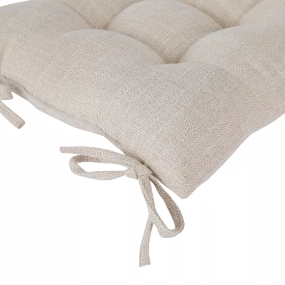 GALETTE CHAISE CLEM LIN 38X38 L. 38 x P. 38 x H. 5 cm