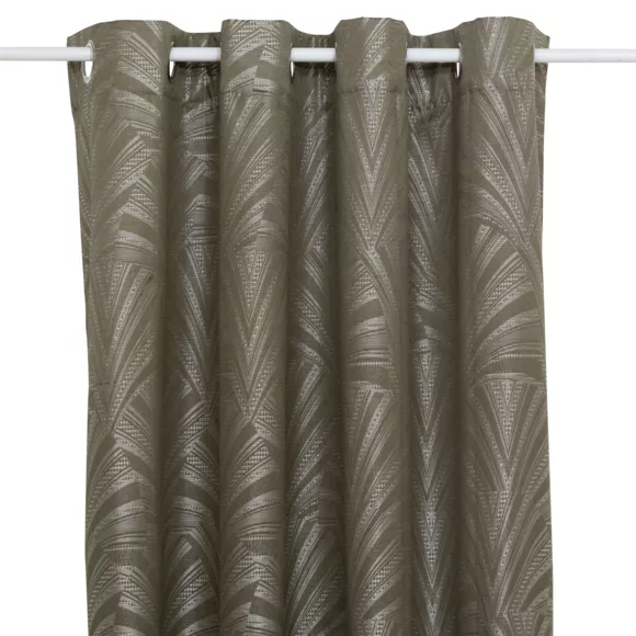 Rideau occultant (140 x 260 cm) Effie Vert kaki