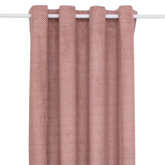 Cortina opaca terciopelo (135 x 260 cm) Yupi Terracota
