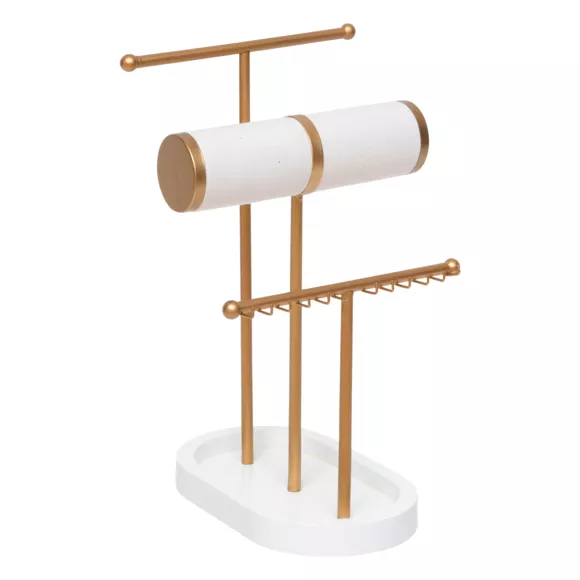 Metalen sieradenhouder (31 x 20 cm) Wild Goud