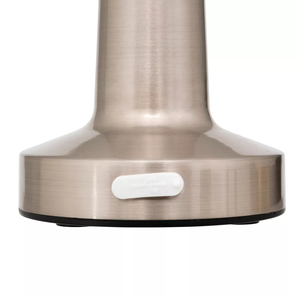 Tischleuchte Outdoor Metall (H21,5 cm) Halto Silber