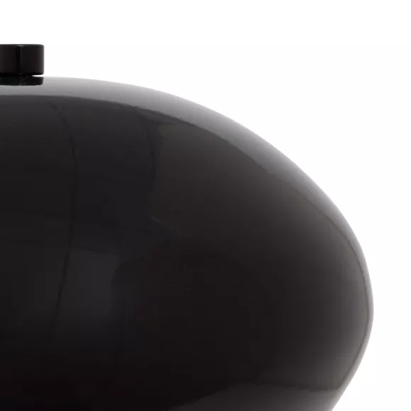 LPE CHAMPI SAVIO NOIR H38 D. 22 x H. 38 cm
