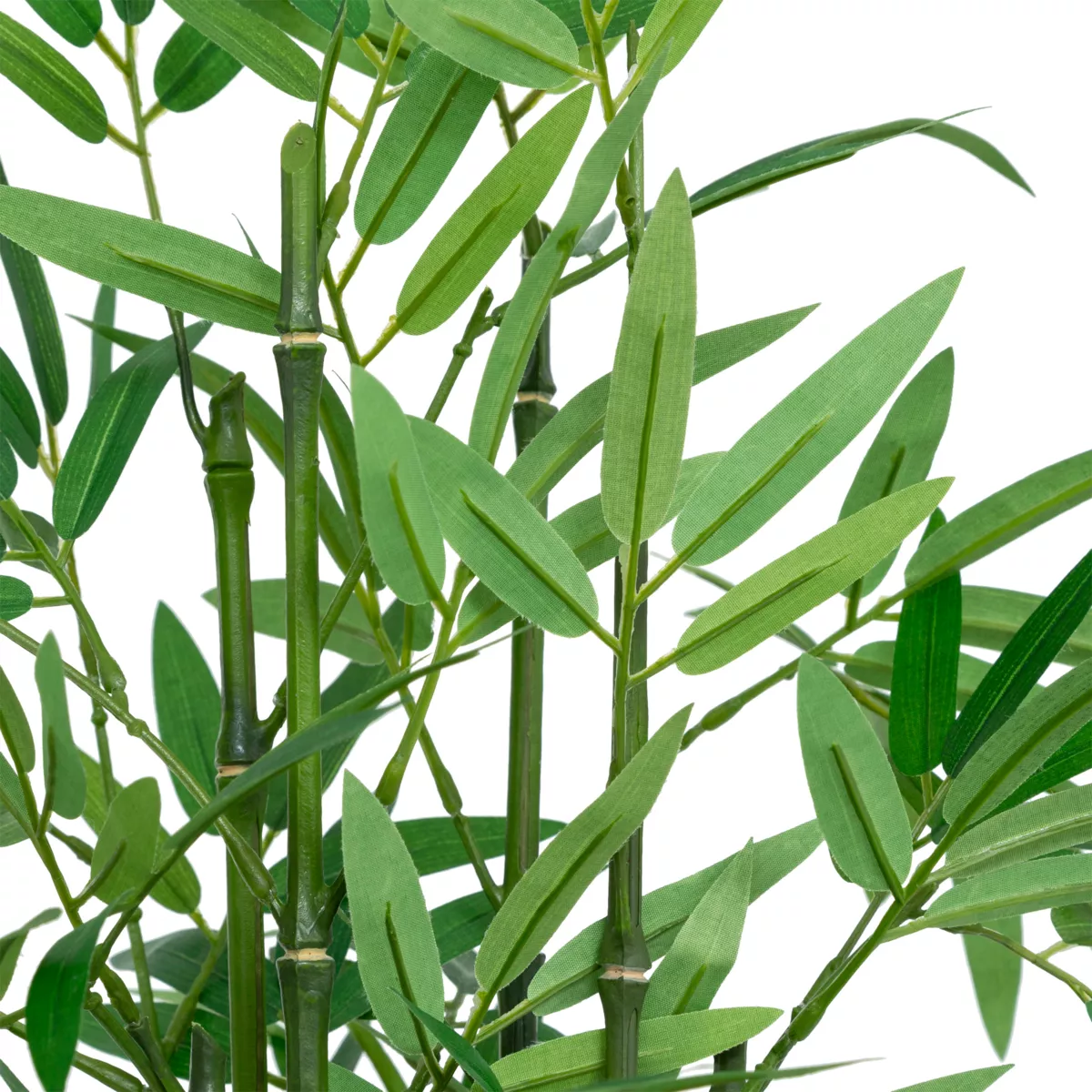 Kunstpflanze im geflochtenen Topf (H46 cm) Bambou Ly