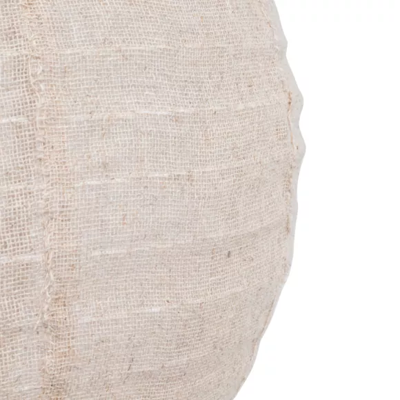 Hanglamp lantaarn linnen (35 cm) Jordy Beige