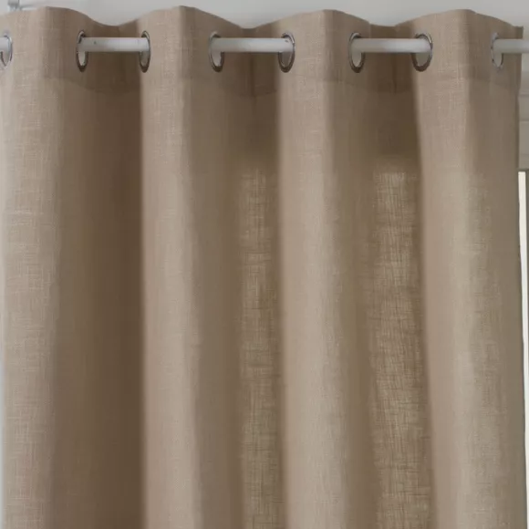 Rideau tissé (140 x 260 cm) Clem Beige lin