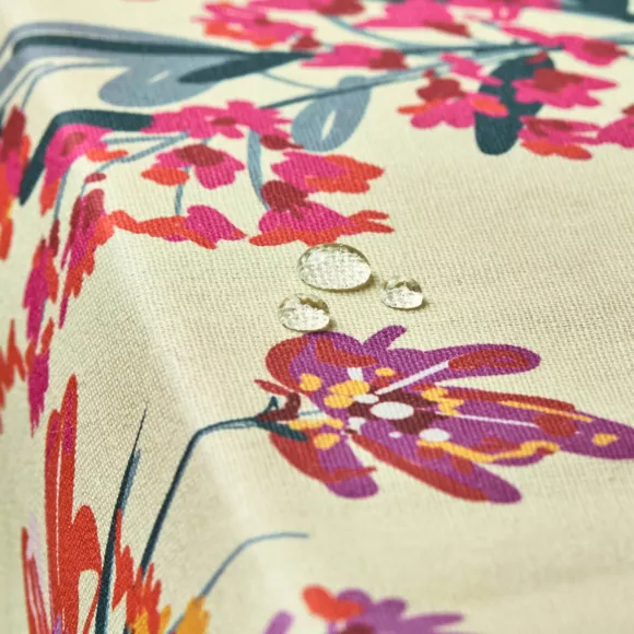 EM - Nappe en coton enduit 150 x 350 cm MARGOT