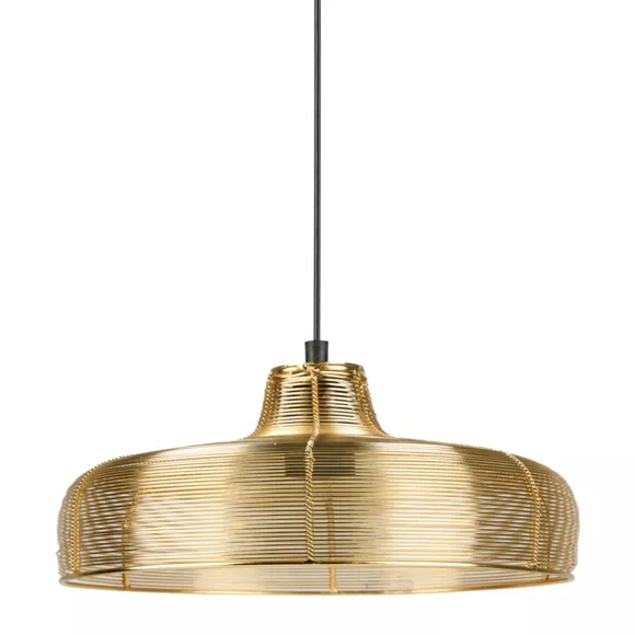 Suspension lumineuse métal (D29 cm) Lio Or
