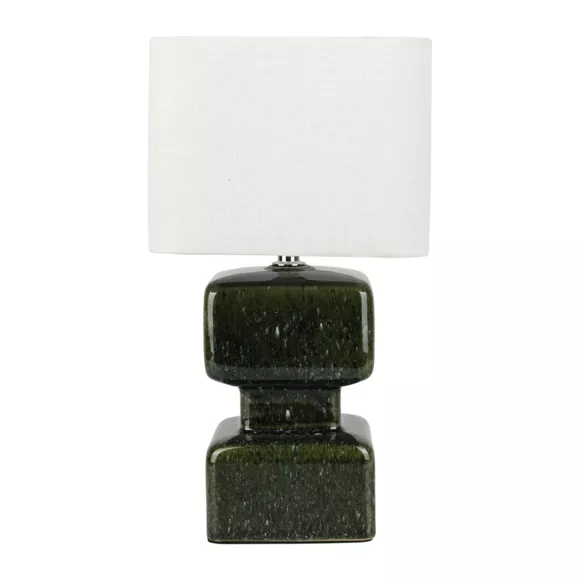 Keramische tafellamp (H34 cm) Celadon Groen