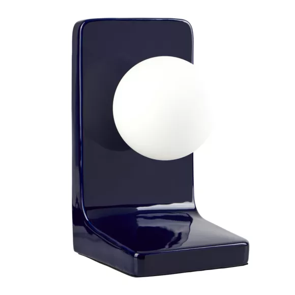 Keramische tafellamp (H23 cm) Walter Blauw