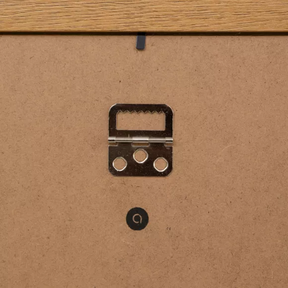 Houten fotolijst voor aan de muur (40 x 50 cm) Alix Bruin