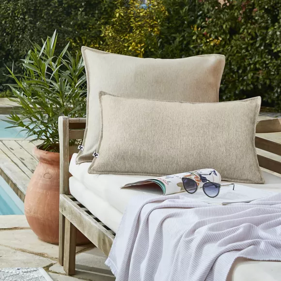 Housse de coussin 40 x 60 cm Polypropylne NAìA Sable