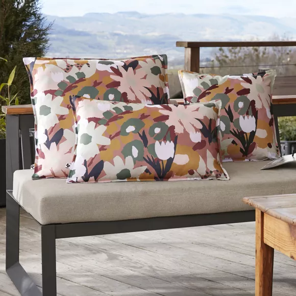 Housse de coussin 40 x 60 cm Polyester imprimŽ + enduction LƒANE