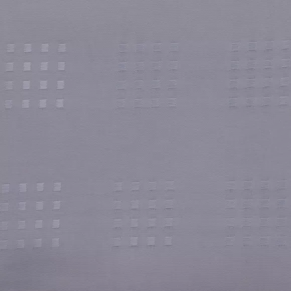 Douchegordijn met geïntegreerde oogjes (180 x 200 cm) Grijze Vierkanten
