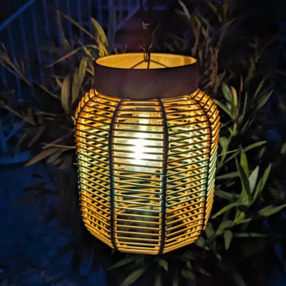 1 Solar suspension dia20.50-H84cm-2L naturel/couleur(s) VERTE