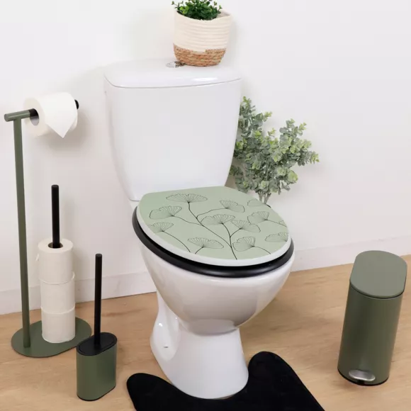 Abattant WC 18 pouces MDF Actuel Vert d'eau