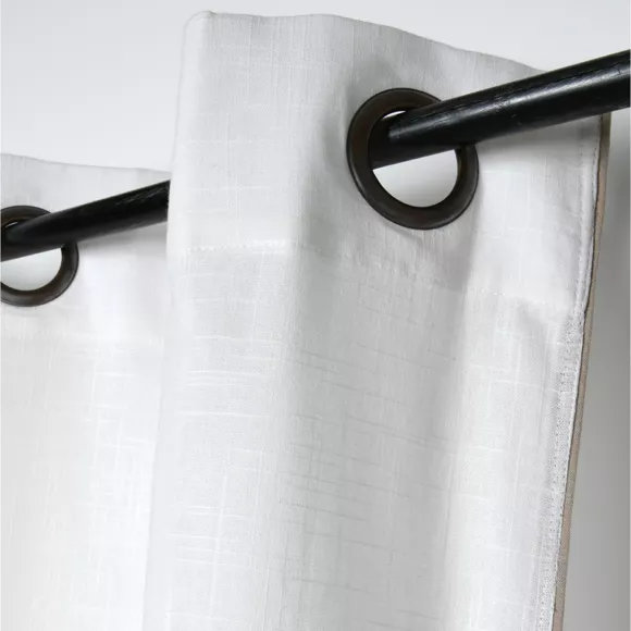 HELIOS RIDEAU 140X260 OEIL BLANC