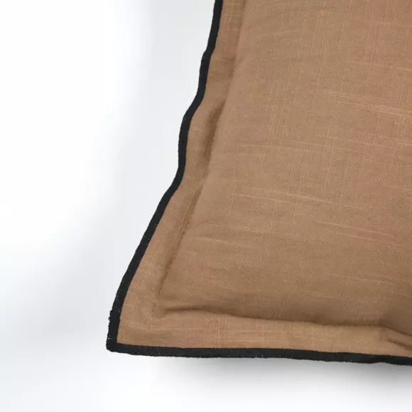 Rechthoekig katoenen kussen (40 x 60 cm) Helios Camel