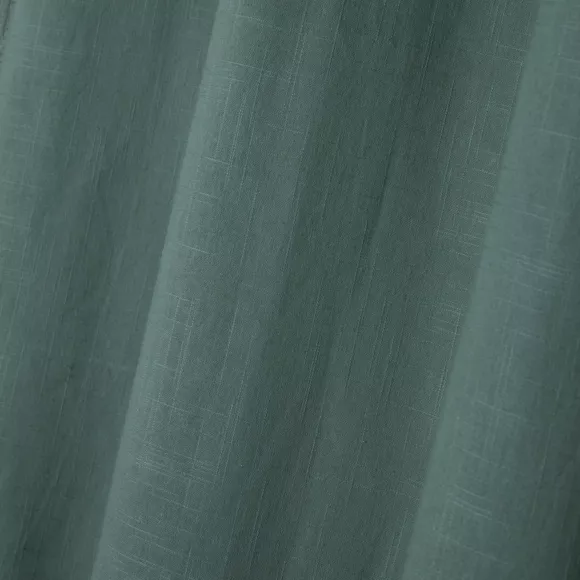 Katoenen gordijn (140 x 260 cm) Helios Groen