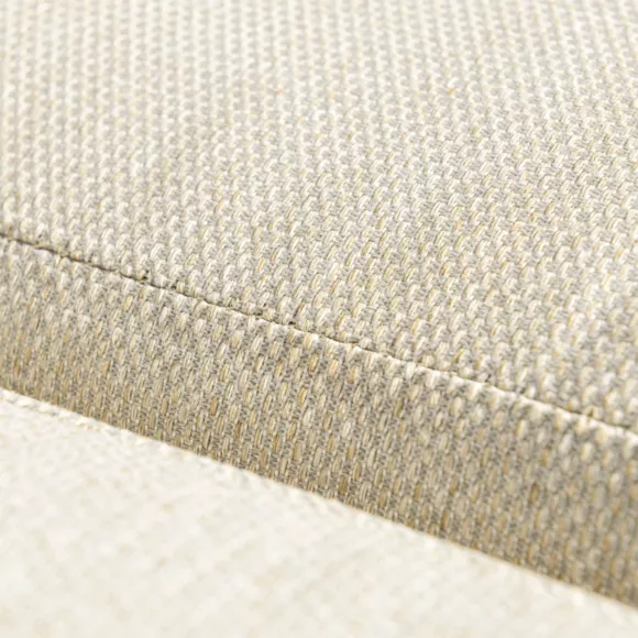 Sofá de jardín en aluminio 2 plazas Elba Blanco y beige